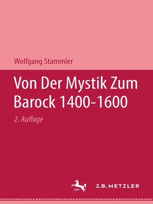 cover image of Von der Mystik zum Barock